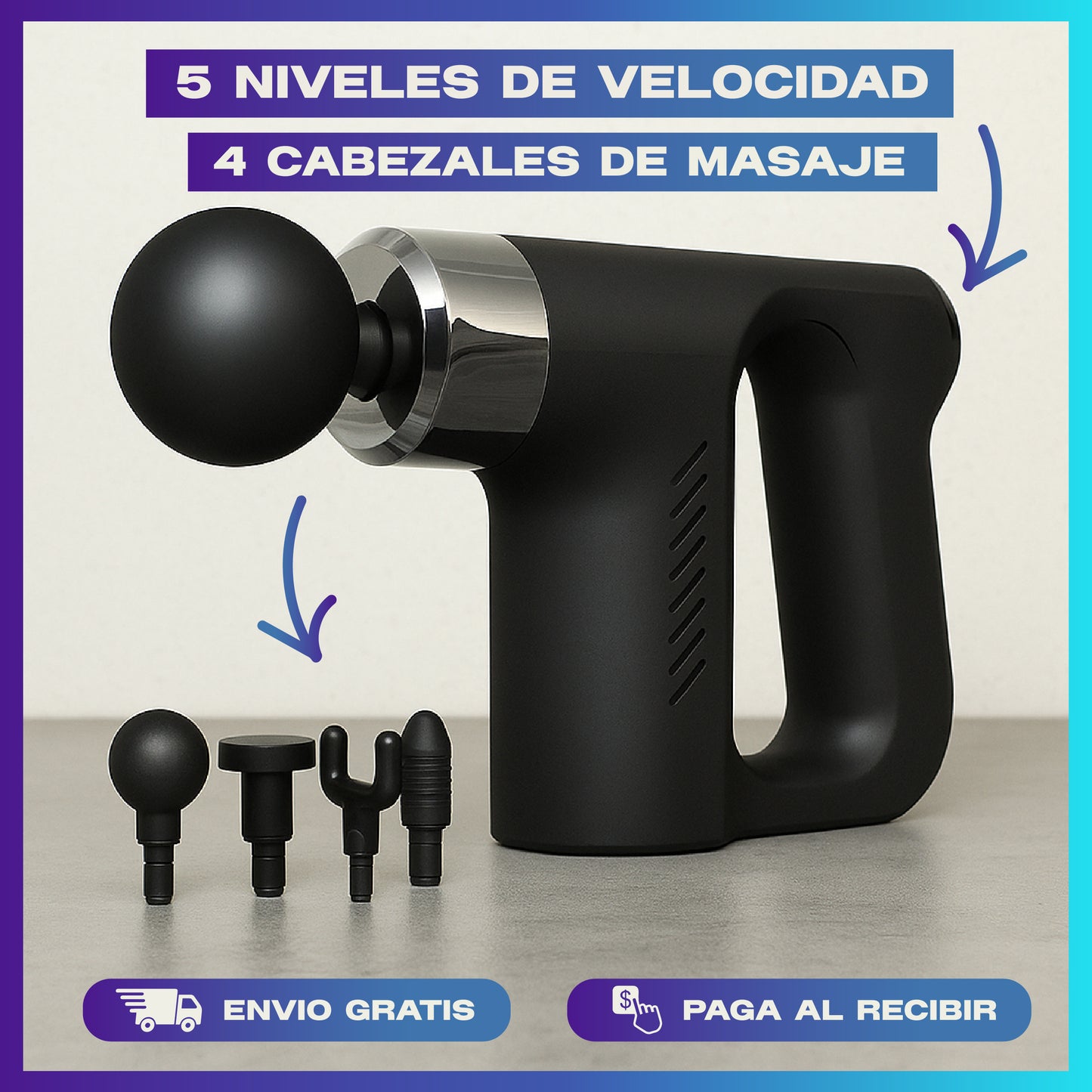 Recuperación Express: Masajeadora Electrica + Ungüento Analgésico (GRATIS)