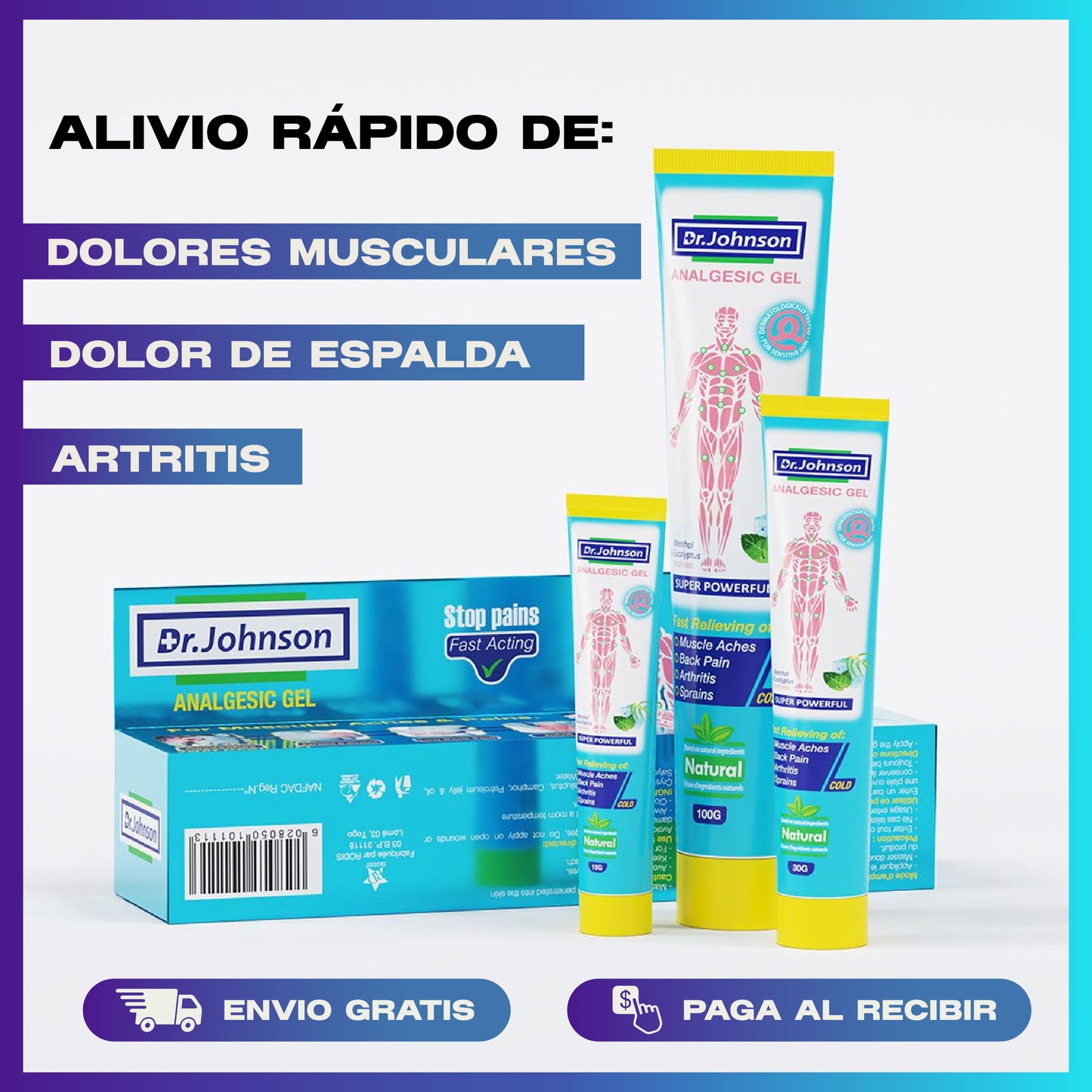 Recuperación Express: Masajeadora Electrica + Ungüento Analgésico (GRATIS)