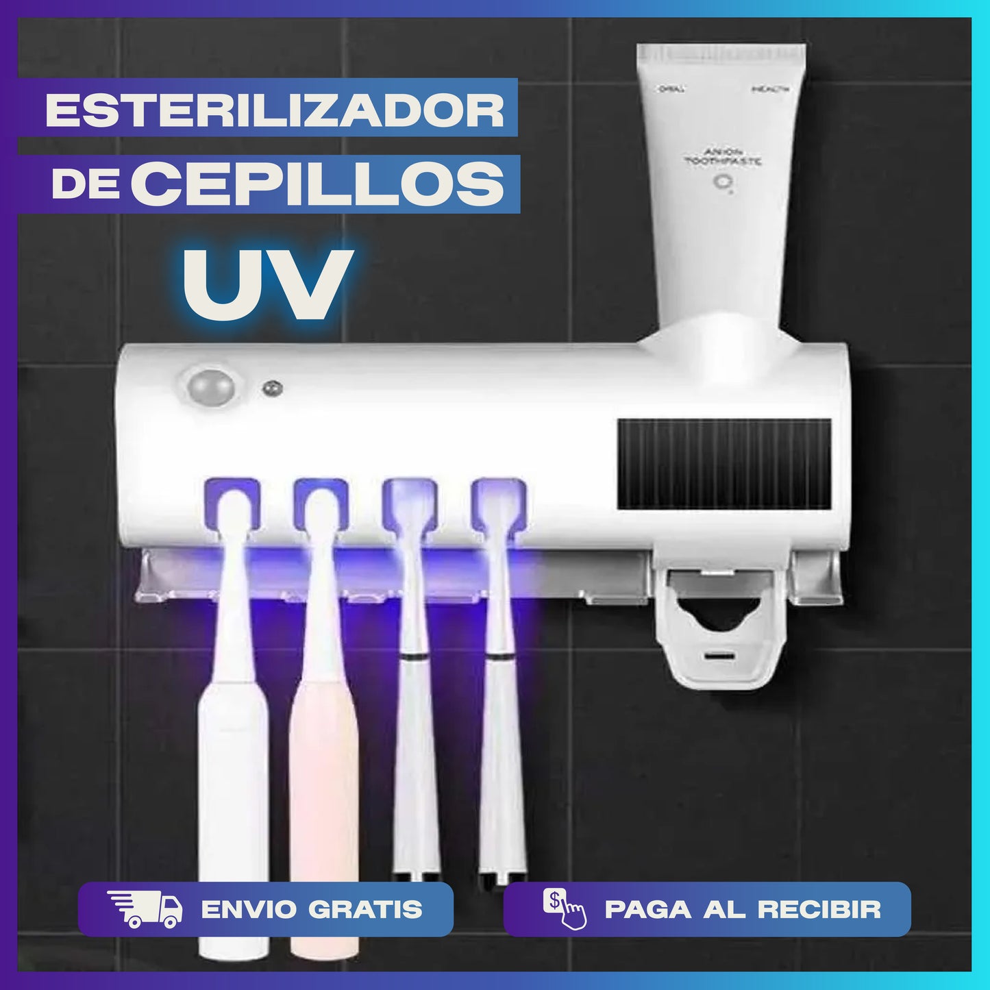 Esterilizador de Cepillos UV – Dile adiós a las bacterias en tu boca