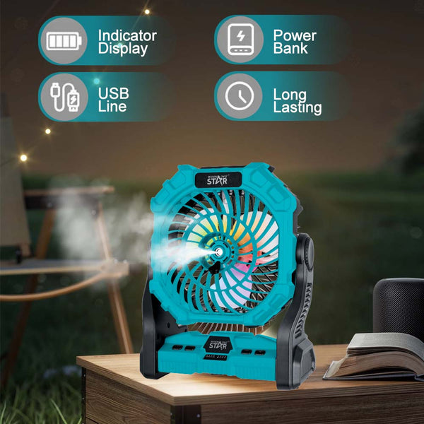 Ventilador Portátil Todo en Uno