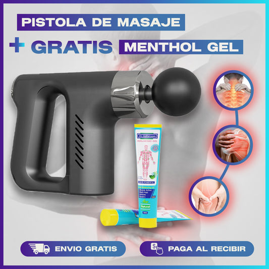Recuperación Express: Masajeadora Electrica + Ungüento Analgésico (GRATIS)